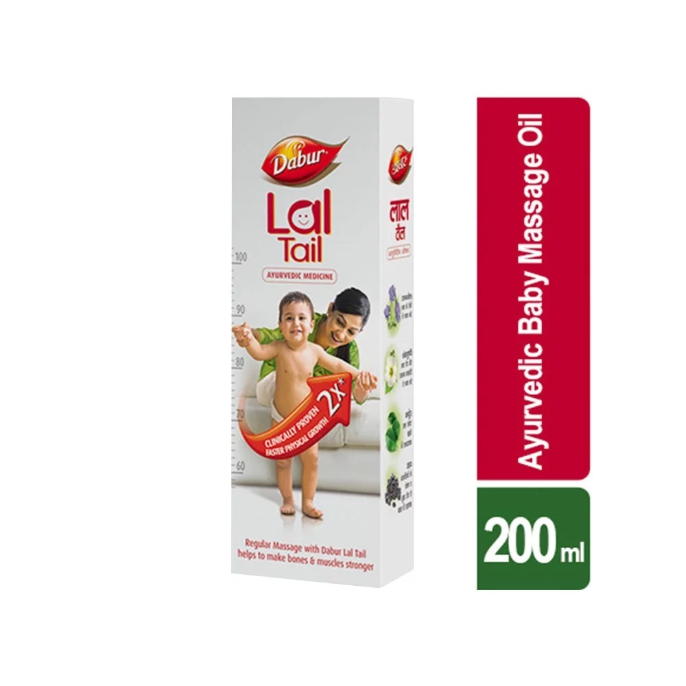 Dabur Lal Baby Massage Oil 200ml – Super Malda Ka Super Market