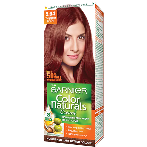 Garnier Color Naturals Cream Hair (copper red) – Super Malda Ka  Super Market