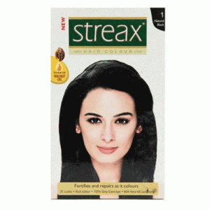 Streax Natural Black No.1 Hair Colour, 50ml