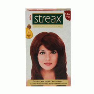Streax Cinnamon Red Hair Colour No.5.66, 50ml