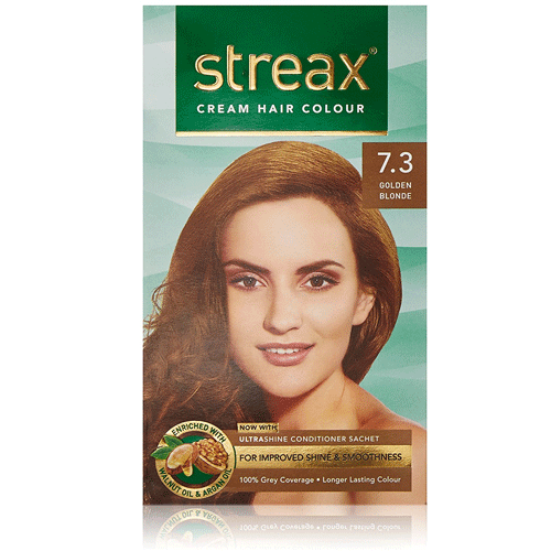 Streax Hair  Colour Golden Blonde 7 3 50ml Super Malda 