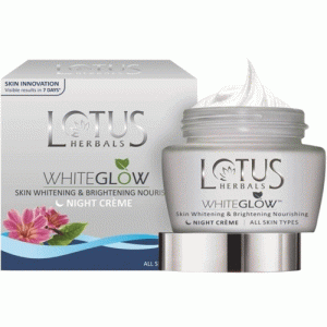 Lotus Skin Whitening and Brightening Night Cream, 40gm