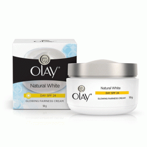 Olay Natural White Glowing Fairness Cream Day SPF 24, 50g