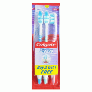 Colgate ZigZag Soft Toothbrush (Buy 2 Get 1 Free)