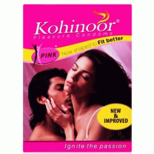 Kohinoor Condom Pink 10s