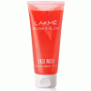 Lakme Blush & Glow Strawberry Gel Face Wash, 100g