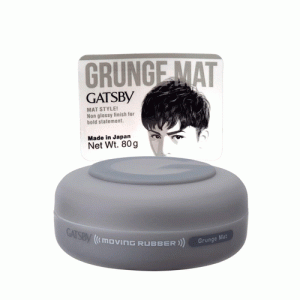 Gatsby Leather Moving Rubber, Grunge Mat, 80g(Imported product)