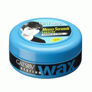 Gatsby Leather Styling Wax, Hard and Free, 75g