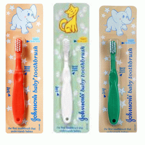 Johnsons Baby Toothbrush (Orange,Green,White)
