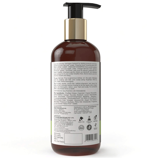 WOW Apple Cider Vinegar Shampoo, 300ml – Super Malda Ka Super Market