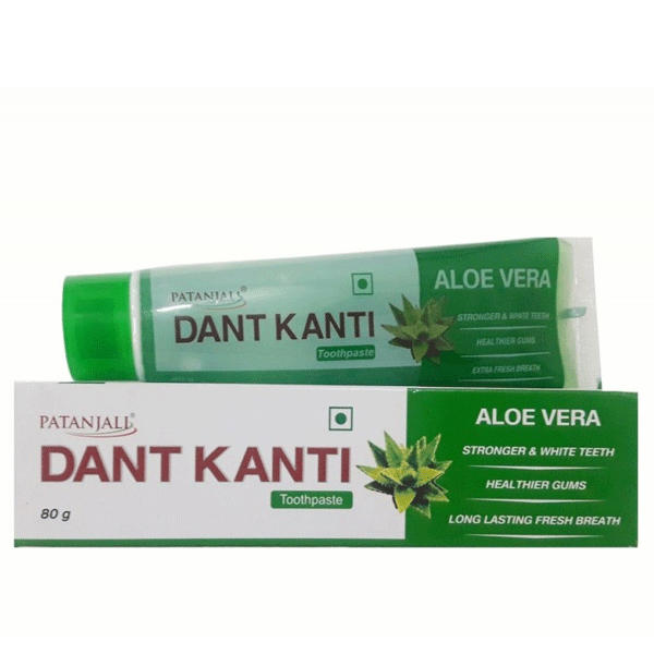 Patanjali Dant Kanti Aloe Vera Tooth Paste – 80 g – Super Malda Ka ...